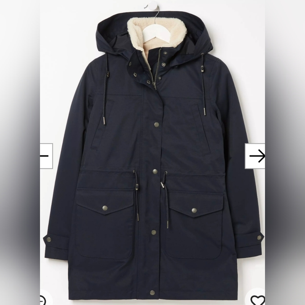 Fat Face 3 in 1 Waterproof jacket size 18 US